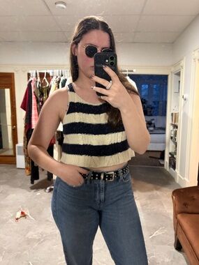Forever 21 Cropped Sweater Tank